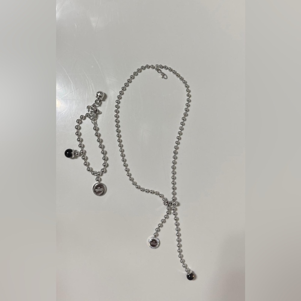 Rebecca Jewelry beaded Necklace and Bracelet set